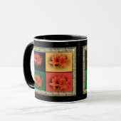 Oranje Azaleas Mok (Voorkant links)