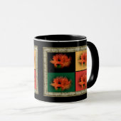 Oranje Azaleas Mok (Voorkant rechts)