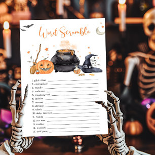 Oranje Baby is het brouwen van Word Scramble Game