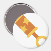 oranje baby magneet (Voorkant / Achterkant)