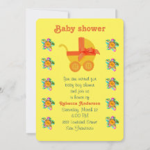 Oranje baby, Roze, paarse gezaaide bloemen