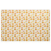 Oranje balkpatroon stof (Fat Quarter)