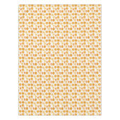 Oranje balkpatroon tafelkleed (Voorkant)