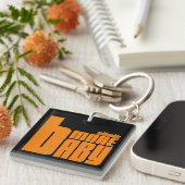 Oranje Baltimore Sleutelhanger (Voorkant Rechts)