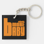 Oranje Baltimore Sleutelhanger (Achterkant)