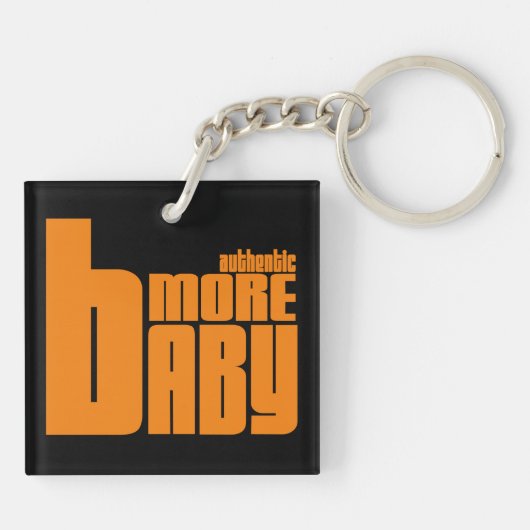 Oranje Baltimore Sleutelhanger (Achterkant)