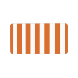 Oranje bars-etiketten etiket