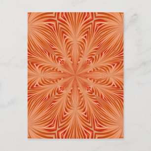 Oranje barst briefkaart