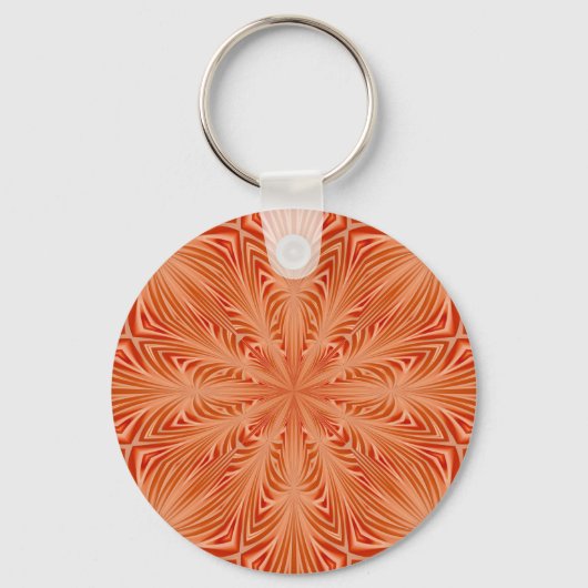 Oranje barst sleutelhanger (Voorkant)
