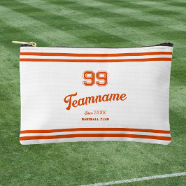 Oranje Baseball Custom Player Nummer & TeamName Etui