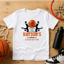 oranje basketbal Jongen 5de verjaardagsfeestje