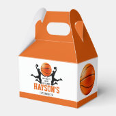 oranje basketbaljongen 5e verjaardagsfeestje bedankdoosjes (Achterkant)