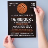Oranje Basketball, Basketball training Flyer (Hand)