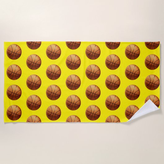 Oranje Basketbalpatroon, Strandlaken (Voorkant)