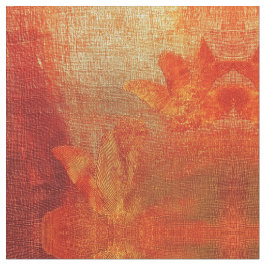 Oranje Batik Stof