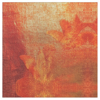 Oranje Batik Stof