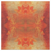 Oranje Batik Stof (Swatch)