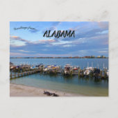 Oranje Beach Alabama Briefkaart (Voorkant)