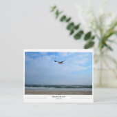 Oranje Beach Alabama Briefkaart (Staand voorkant)