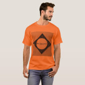 Oranje Beats: DJ Designing Vibes T-shirt (Voorkant volledig)