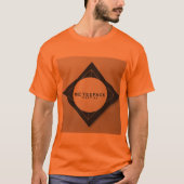 Oranje Beats: DJ Designing Vibes T-shirt (Voorkant)