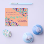 Oranje bedrijf voor het ontwerpen van hondenbeende flyer (Enkel)