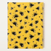 Oranje Bee Design Planner - Kerstcadeau voor mama (Achterkant)