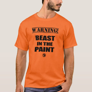 Oranje " Beest in the Paint " True Breed T-shirt