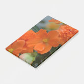 Oranje Begonias Post-it® Notes (Schuin)