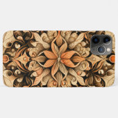 Oranje beige bruine decoratie esthetische achtergr Case-Mate iPhone case (Achterkant (horizontaal))