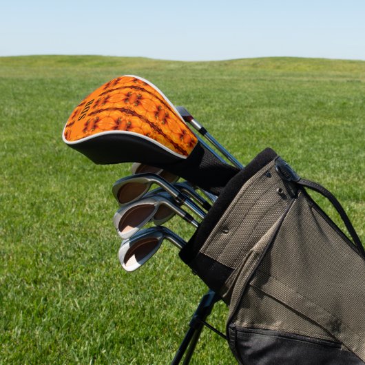 Oranje Bell Pepper Group Golfheadcover (Insitu)