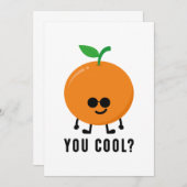 Oranje ben je klote? bedankkaart (Voorkant / Achterkant)