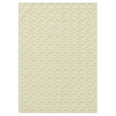 Oranje bessen en bladeren op crème - patroon. tafelkleed (Voorkant)