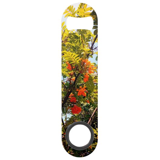 Oranje bessen speed flessenopener (Voorkant)
