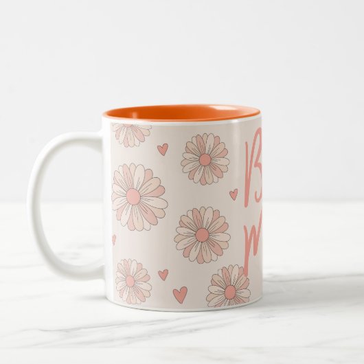 Oranje beste mam ooit Moederdag Mok (Links)