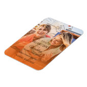 Oranje bestemmingsuithuwde homoseksuele bruiloft magneet (Linkerzijde)