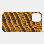 Oranje betongebouw Case-Mate iPhone case (Achterkant (horizontaal))