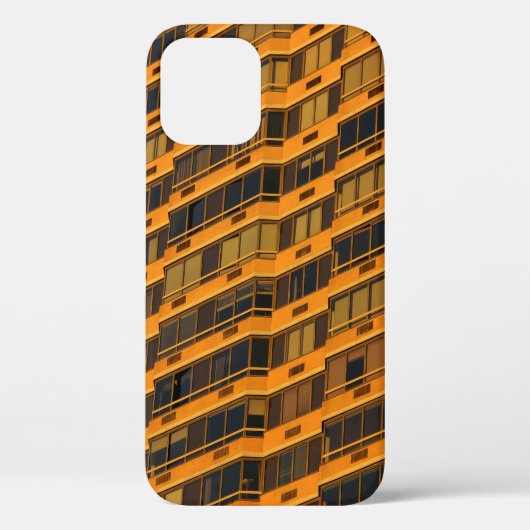 Oranje betongebouw Case-Mate iPhone case (Achterkant)