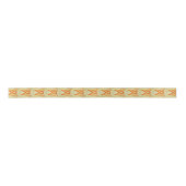 Oranje bewustzijn Ribbon Angel Gepersonaliseerd li Satijnen Lint (Voorkant)