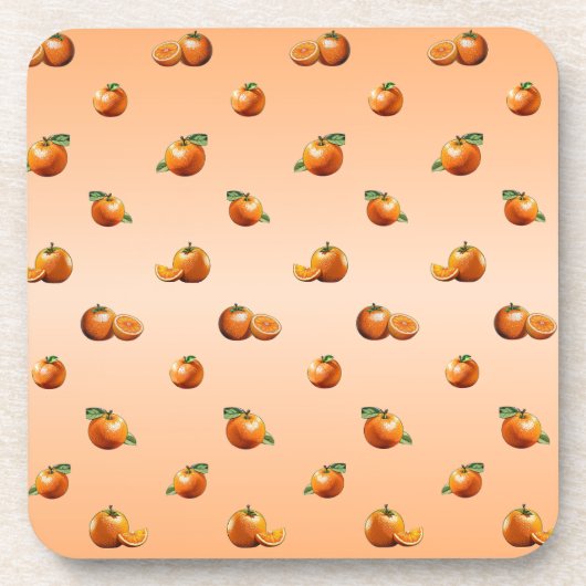 Oranje Bier Onderzetter (Voorkant)