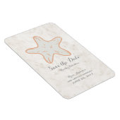 Oranje bijtende kreeften sparen de datum magneet (Rechterzijde)