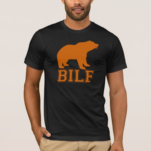 ORANJE BILF T-SHIRT (Voorkant)