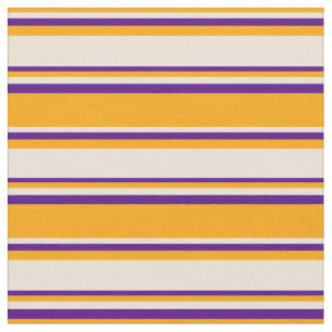 Oranje, biskisch en Indigo gekleurd Geklonken Patr Stof