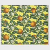  Oranje blaasbloem Cadeaupapier (Vlak)