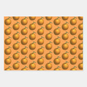  Oranje blaasbloem Inpakpapier Vel (Voorkant 3)