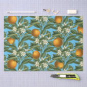 Oranje blaasbloem Tissuepapier (Craft)