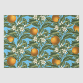  Oranje blaasbloem Tissuepapier