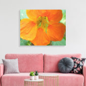  Oranje blaasdoek van de Nasturtium Afdrukken (Insitu (Woonkamer))