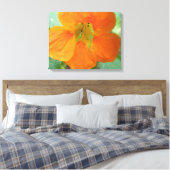  Oranje blaasdoek van de Nasturtium Afdrukken (Insitu (Slaapkamer))