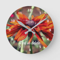 Oranje Black Eyed Susan Flower Personalized